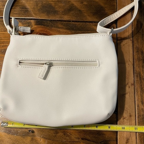 David Jones, Paris navy/white crossbody  handbag - Picture 6 of 9